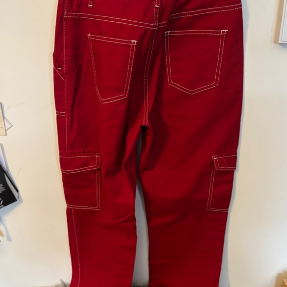 Baggy red jeans - Picture 2 of 2